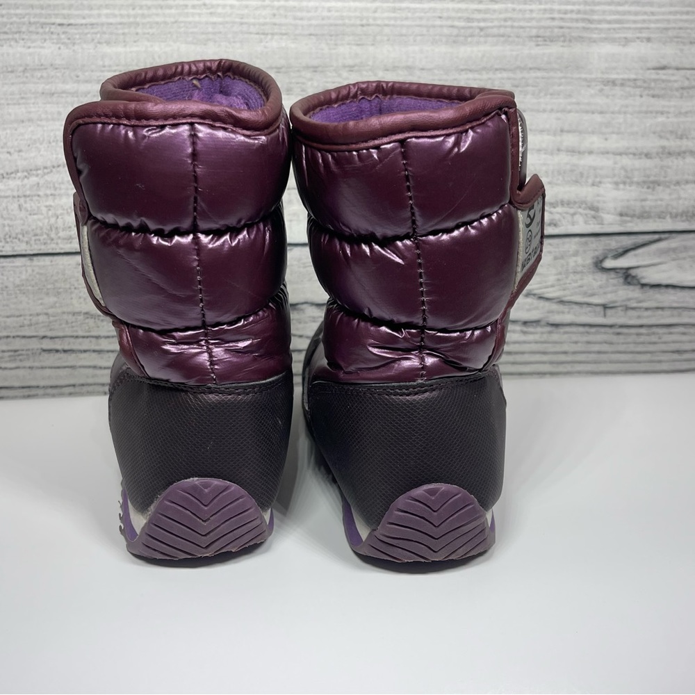 Tanleewa Waterproof Kids Snow Boots Warm Faux Fur Sz 29 - Picture 4 of 8